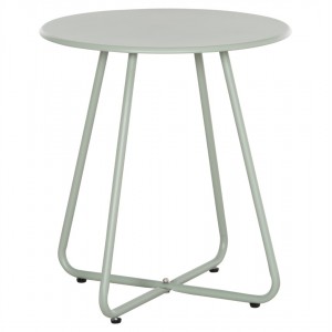 ΒΟΗΘΗΤΙΚΟ ΤΡΑΠΕΖΑΚΙ ΜΕΤΑΛΛΙΚΟ ΣΤΡΟΓΓΥΛΟ SAMMON ΦΥΣΤΙΚΙ Φ45x50Υεκ