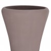 ΔΙΑΚΟΣΜΗΤΙΚΟ ΒΑΖΟ ΔΑΠΕΔΟΥ NEBULA FIBER CEMENT TAUPE--ΞΥΛΟ ΤΕΑΚ Φ45x172Υεκ