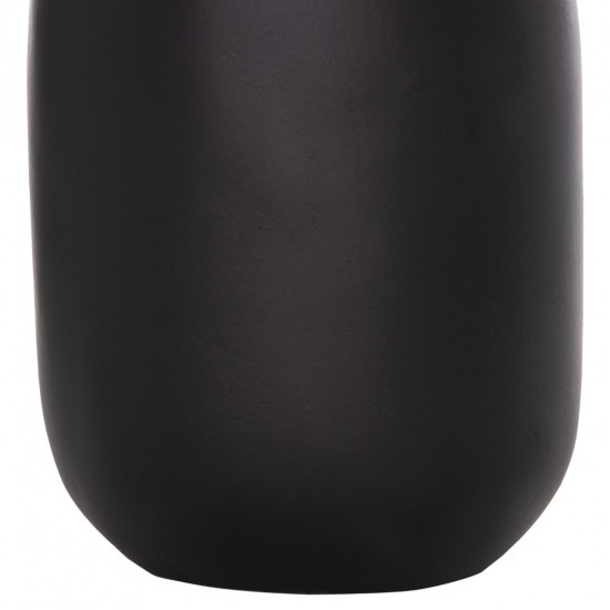 ΔΙΑΚΟΣΜΗΤΙΚΟ ΒΑΖΟ MIBO ΤΕΡΑΚΟΤΑ ΜΑΥΡH--ΧΕΡΟΥΛΙΑ ΦΥΣΙΚΟ RATTAN Φ16,5x26Υεκ