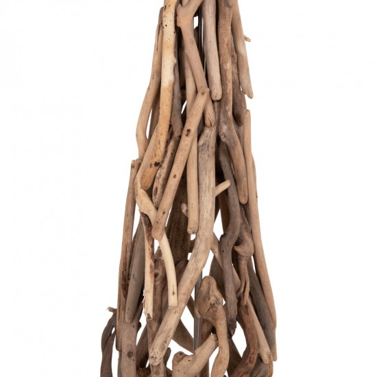ΔΙΑΚΟΣΜΗΤΙΚΟ ΦΩΤΙΣΤΙΚΟ ΔΑΠΕΔΟΥ ALTAR DRIFTWOOD--ΛΕΥΚΟ PVC Φ44.5x167Υεκ.