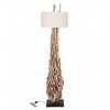 ΔΙΑΚΟΣΜΗΤΙΚΟ ΦΩΤΙΣΤΙΚΟ ΔΑΠΕΔΟΥ ALTAR DRIFTWOOD--ΛΕΥΚΟ PVC Φ44.5x167Υεκ.