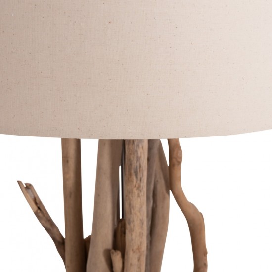 ΔΙΑΚΟΣΜΗΤΙΚΟ ΦΩΤΙΣΤΙΚΟ ΔΑΠΕΔΟΥ ALTAR DRIFTWOOD--ΛΕΥΚΟ PVC Φ44.5x167Υεκ.
