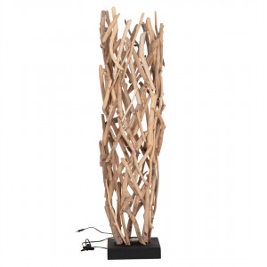 ΔΙΑΚΟΣΜΗΤΙΚΟ ΦΩΤΙΣΤΙΚΟ ΔΑΠΕΔΟΥ VEKNA DRIFTWOOD ΣΕ ΦΥΣΙΚΟ 30x30x140Υεκ.