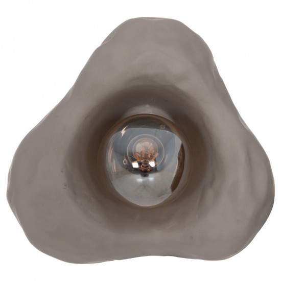 ΕΠΙΤΟΙΧΙΟ ΦΩΤΙΣΤΙΚΟ LUXON FIBER CEMENT ΣΕ ΓΚΡΙ 28x15x25Υεκ.