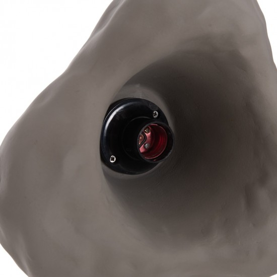 ΕΠΙΤΟΙΧΙΟ ΦΩΤΙΣΤΙΚΟ LUXON FIBER CEMENT ΣΕ ΓΚΡΙ 28x15x25Υεκ.