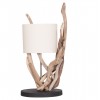 ΕΠΙΤΡΑΠΕΖΙΟ ΦΩΤΙΣΤΙΚΟ BRAMBLE DRIFTWOOD & ΛΕΥΚΟ ΚΑΠΕΛΟ Φ28x65Υεκ.