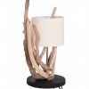 ΕΠΙΤΡΑΠΕΖΙΟ ΦΩΤΙΣΤΙΚΟ BRAMBLE DRIFTWOOD & ΛΕΥΚΟ ΚΑΠΕΛΟ Φ28x65Υεκ.