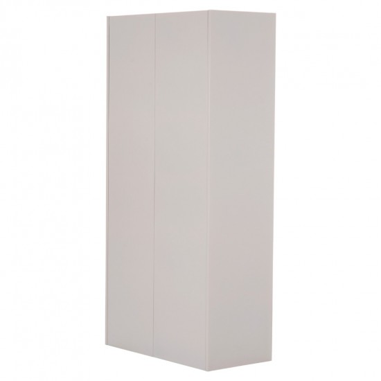 ΦΟΡΙΑΜΟΣ ΜΕΤΑΛΛΙΚΟΣ BEXLEY ΜΕ 12 ΝΤΟΥΛΑΠΑΚΙΑ ΜΕ ΚΛΕΙΔΙ ΓΚΡΙ 90x45x185Υεκ