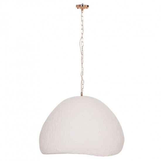 ΦΩΤΙΣΤΙΚΟ ΟΡΟΦΗΣ ΚΡΕΜΑΣΤΟ JAYLEN  FIBER CEMENT ΛΕΥΚΟ 65x55x45Υεκ.