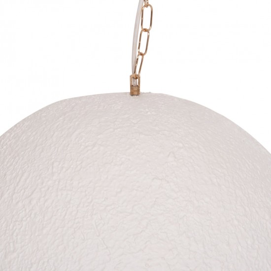 ΦΩΤΙΣΤΙΚΟ ΟΡΟΦΗΣ ΚΡΕΜΑΣΤΟ JAYLEN  FIBER CEMENT ΛΕΥΚΟ 65x55x45Υεκ.