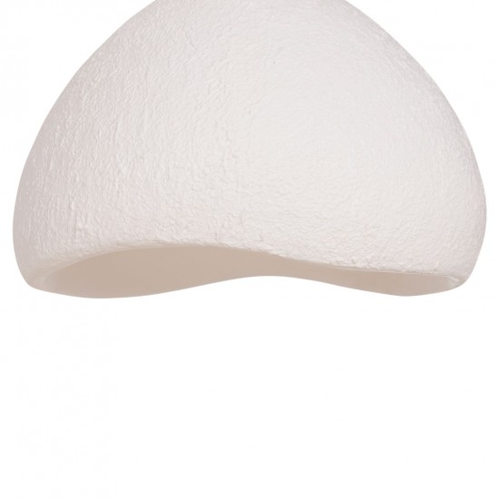 ΦΩΤΙΣΤΙΚΟ ΟΡΟΦΗΣ ΚΡΕΜΑΣΤΟ JAYLEN  FIBER CEMENT ΛΕΥΚΟ 65x55x45Υεκ.