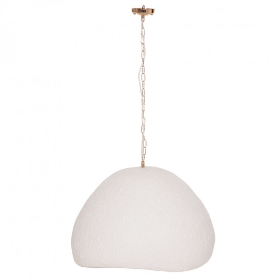 ΦΩΤΙΣΤΙΚΟ ΟΡΟΦΗΣ ΚΡΕΜΑΣΤΟ JAYLEN  FIBER CEMENT ΛΕΥΚΟ 65x55x45Υεκ.