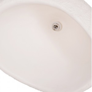 ΦΩΤΙΣΤΙΚΟ ΟΡΟΦΗΣ ΚΡΕΜΑΣΤΟ JAYLEN  FIBER CEMENT ΛΕΥΚΟ 65x55x45Υεκ.