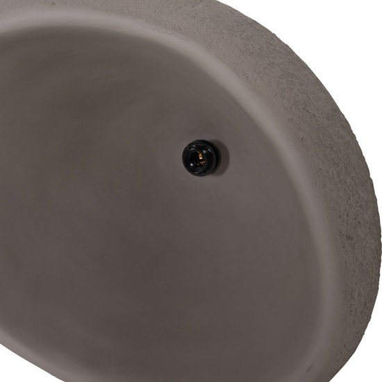 ΦΩΤΙΣΤΙΚΟ ΟΡΟΦΗΣ ΚΡΕΜΑΣΤΟ JAYLEN FIBER CEMENT ΓΚΡΙ 65x55x45Υεκ.