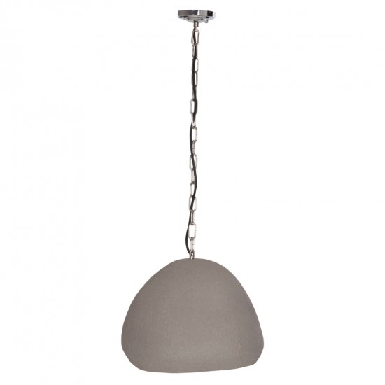 ΦΩΤΙΣΤΙΚΟ ΟΡΟΦΗΣ ΚΡΕΜΑΣΤΟ JAYLEN FIBER CEMENT ΓΚΡΙ 44x39x30Υεκ.