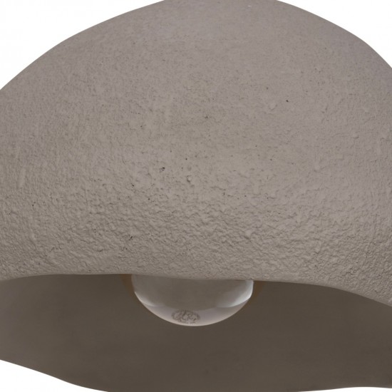 ΦΩΤΙΣΤΙΚΟ ΟΡΟΦΗΣ ΚΡΕΜΑΣΤΟ JAYLEN FIBER CEMENT ΓΚΡΙ 44x39x30Υεκ.