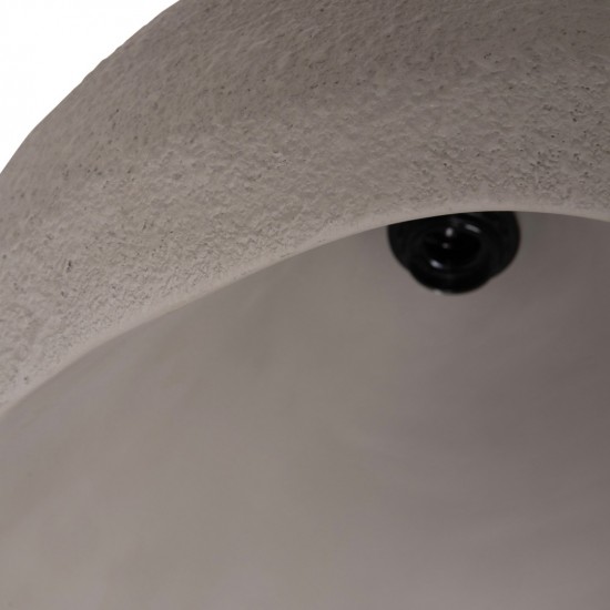 ΦΩΤΙΣΤΙΚΟ ΟΡΟΦΗΣ ΚΡΕΜΑΣΤΟ JAYLEN FIBER CEMENT ΓΚΡΙ 44x39x30Υεκ.