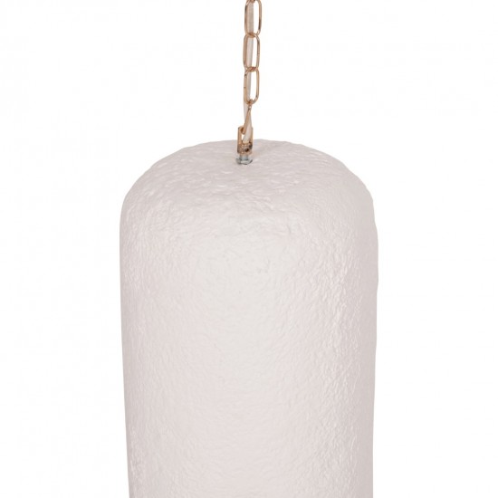 ΦΩΤΙΣΤΙΚΟ ΟΡΟΦΗΣ ΚΡΕΜΑΣΤΟ LOGKY FIBER CEMENT ΛΕΥΚΟ Φ24x47Υεκ