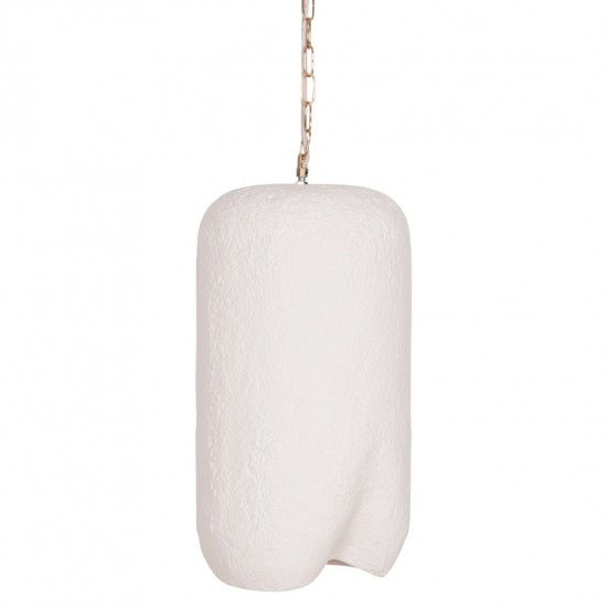 ΦΩΤΙΣΤΙΚΟ ΟΡΟΦΗΣ ΚΡΕΜΑΣΤΟ LOGKY FIBER CEMENT ΛΕΥΚΟ Φ24x47Υεκ