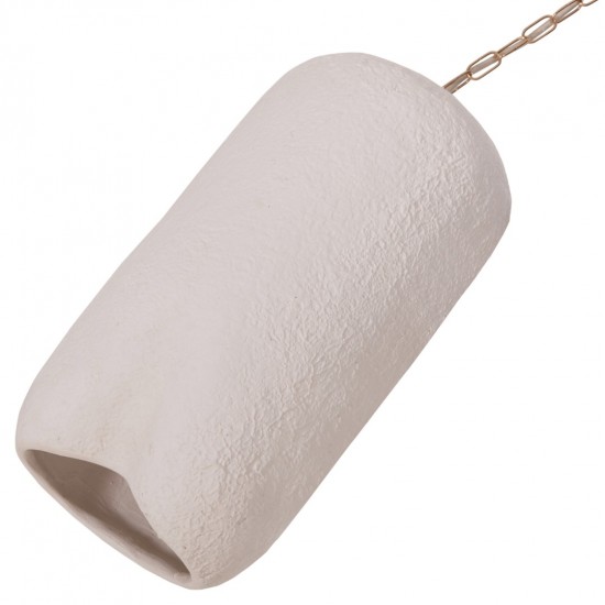 ΦΩΤΙΣΤΙΚΟ ΟΡΟΦΗΣ ΚΡΕΜΑΣΤΟ LOGKY FIBER CEMENT ΛΕΥΚΟ Φ24x47Υεκ