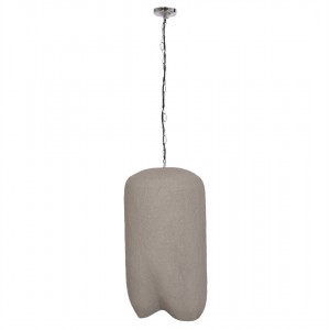 ΦΩΤΙΣΤΙΚΟ ΟΡΟΦΗΣ ΚΡΕΜΑΣΤΟ LOGKY FIBER CEMENT ΓΚΡΙ 35x35x67Υεκ