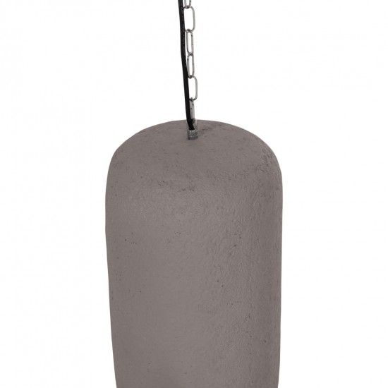 ΦΩΤΙΣΤΙΚΟ ΟΡΟΦΗΣ ΚΡΕΜΑΣΤΟ LOGKY FIBER CEMENT ΓΚΡΙ Φ24x47Υεκ