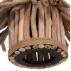 ΦΩΤΙΣΤΙΚΟ ΟΡΟΦΗΣ ΚΡΕΜΑΣΤΟ TREIT DRIFTWOOD ΣΕ ΦΥΣΙΚΟ Φ40x73Υεκ [1xΕ27]