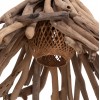ΦΩΤΙΣΤΙΚΟ ΟΡΟΦΗΣ ΚΡΕΜΑΣΤΟ TREIT DRIFTWOOD ΣΕ ΦΥΣΙΚΟ 48x54x52-73Υεκ [1xΕ27]