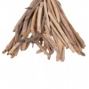 ΦΩΤΙΣΤΙΚΟ ΟΡΟΦΗΣ ΚΡΕΜΑΣΤΟ TREIT DRIFTWOOD ΣΕ ΦΥΣΙΚΟ 48x54x52-73Υεκ [1xΕ27]