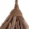 ΦΩΤΙΣΤΙΚΟ ΟΡΟΦΗΣ ΚΡΕΜΑΣΤΟ TREIT DRIFTWOOD ΣΕ ΦΥΣΙΚΟ 48x54x52-73Υεκ [1xΕ27]