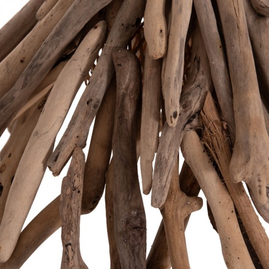 ΦΩΤΙΣΤΙΚΟ ΟΡΟΦΗΣ ΚΡΕΜΑΣΤΟ TREIT DRIFTWOOD ΣΕ ΦΥΣΙΚΟ 48x54x52-73Υεκ [1xΕ27]