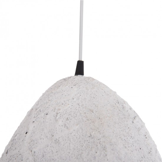 ΦΩΤΙΣΤΙΚΟ ΟΡΟΦΗΣ ΜΕ ΟΨΗ ΠΕΤΡΑΣ STONER (S) ΛΕΥΚΟ 37x30x45Υεκ.