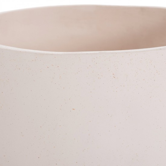 ΓΛΑΣΤΡΑ ΕΣΩΤΕΡΙΚΟΥ ΧΩΡΟΥ QUAN HM4680.02M FIBER CEMENT ΛΕΥΚΟ--ΒΑΣΗ TEAK Φ35x50Υεκ