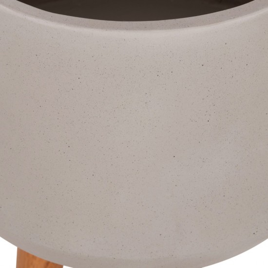 ΓΛΑΣΤΡΑ ΕΣΩΤ.ΧΩΡΟΥ QUAN FIBER CEMENT ΓΚΡΙ--ΒΑΣΗ TEAK Φ38x62Υεκ