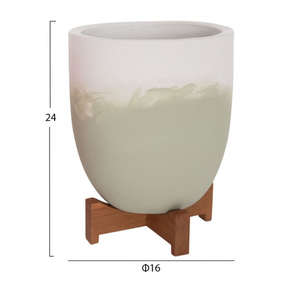ΓΛΑΣΤΡΕΣ ΣΕΤ 2ΤΜΧ SEON TERRACOTTA ΣΕ ΛΕΥΚΟ & ΤΕΡΑΚΟΤΑ--TEAK ΒΑΣΗ