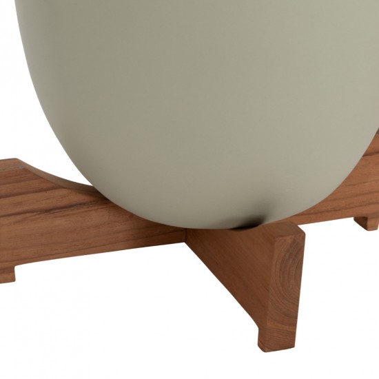 ΓΛΑΣΤΡΕΣ ΣΕΤ 2ΤΜΧ SEON TERRACOTTA ΣΕ ΛΕΥΚΟ & ΤΕΡΑΚΟΤΑ--TEAK ΒΑΣΗ