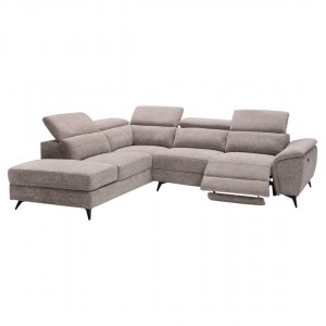 ΚΑΝΑΠΕΣ ΑΡΙΣΤΕΡΗ ΓΩΝΙΑ-ΑΝΑΚΛΙΣΗ & ΑΠΟΘΗΚΕΥΤΙΚΟΣ ΧΩΡΟΣ-RESTRO ΜΠΕΖ ΥΦΑΣΜΑ 284x224x76Υεκ