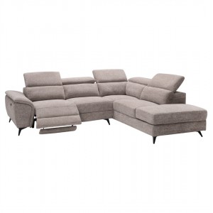 ΚΑΝΑΠΕΣ ΔΕΞΙΑ ΓΩΝΙΑ-ΑΝΑΚΛΙΣΗ & ΑΠΟΘΗΚΕΥΤΙΚΟΣ ΧΩΡΟΣ-RESTRO ΜΠΕΖ ΥΦΑΣΜΑ 284x224x76Υ