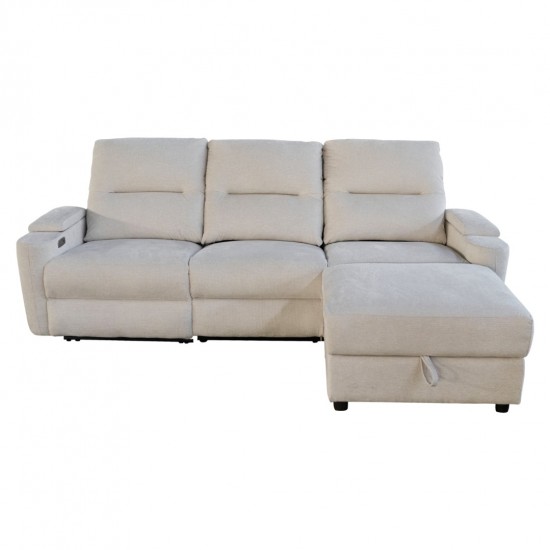 ΚΑΝΑΠΕΣ ΔΕΞΙΑ ΓΩΝΙΑ SYNTHIA ΑΝΑΚΛΙΣΗ & ΑΠΟΘ.ΧΩΡΟΣ--ΜΠΕΖ 246x159x97Υεκ