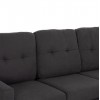 ΚΑΝΑΠΕΣ ΓΩΝΙΑ ΑΝΑΣΤΡΕΨΙΜΗ MEGGY ΓΚΡΙ ΥΦΑΣΜΑ 184.5x75-129x86Yεκ. ΚΑΝΑΠΕΣ ΓΩΝΙΑ ΑΝΑΣΤΡΕΨΙΜΗ MEGGY ΓΚΡΙ ΥΦΑΣΜΑ 184.5x75-129x86Yεκ.