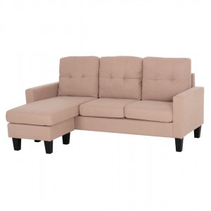 ΚΑΝΑΠΕΣ ΓΩΝΙΑ ΑΝΑΣΤΡΕΨΙΜΗ MEGGY ΜΠΕΖ ΥΦΑΣΜΑ 184.5x75-129x86Yεκ.