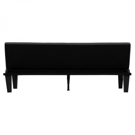 ΚΑΝΑΠΕΣ ΚΡΕΒΑΤΙ 2-ΘΕΣΙΟΣ KORO ΓΚΡΙ PU ΔΕΡΜΑ 165x75x64Υεκ