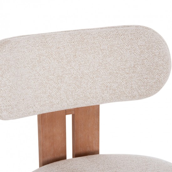 ΚΑΡΕΚΛΑ ΤΡΑΠΕΖΑΡΙΑΣ KARVO ΜΠΕΖ ΥΦΑΣΜΑ--ΞΥΛΟ ΟΞΙΑΣ 57x50x79Υεκ