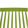 ΚΑΡΕΚΛΑ ΤΡΑΠΕΖΑΡΙΑΣ VANESSA ΠΡΑΣΙΝΗ ΜΕ ΜΕΤΑΛΛΙΚΑ ΠΟΔΙΑ 42,5x47x81,5 εκ.