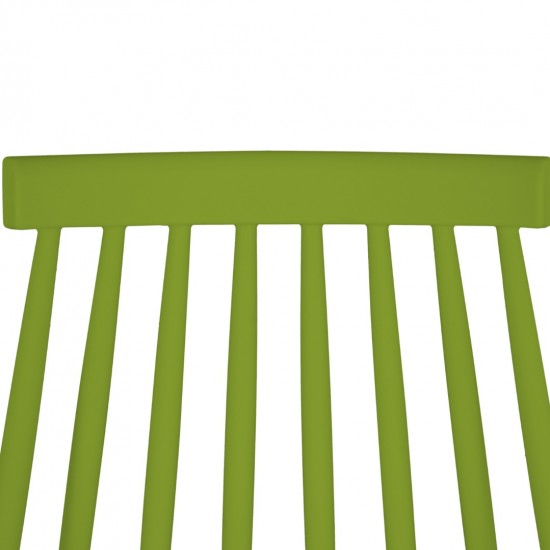 ΚΑΡΕΚΛΑ ΤΡΑΠΕΖΑΡΙΑΣ VANESSA ΠΡΑΣΙΝΗ ΜΕ ΜΕΤΑΛΛΙΚΑ ΠΟΔΙΑ 42,5x47x81,5 εκ.