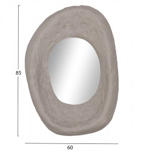 ΚΑΘΡΕΠΤΗΣ ΤΟΙΧΟΥ RIFFE FIBER CEMENT ΓΚΡΙ 60x13x85Υεκ.