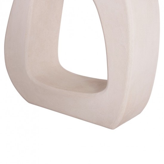 ΚΟΝΣΟΛΑ ΣΕΙΡΑ SANTORINI ΤΟΠ ΞΥΛΟ ΕΛΑΤΟΥ-ΒΑΣΗ ΥΠΟΛΕΥΚΟ MDF 120x38x83Υεκ.