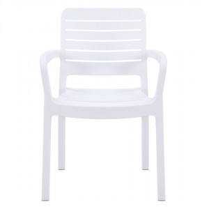 ΠΟΛΥΘΡΟΝΑ ΕΞΩΤΕΡΙΚΟΥ ΧΩΡΟΥ FLAN ΛΕΥΚΟ ΠΟΛΥΠΡΟΠΥΛΕΝΙΟ 57x56x82.5Yεκ.