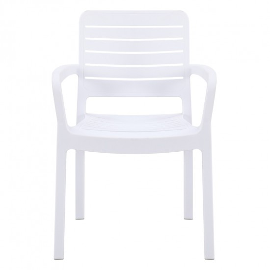 ΠΟΛΥΘΡΟΝΑ ΕΞΩΤΕΡΙΚΟΥ ΧΩΡΟΥ FLAN ΛΕΥΚΟ ΠΟΛΥΠΡΟΠΥΛΕΝΙΟ 57x56x82.5Yεκ.