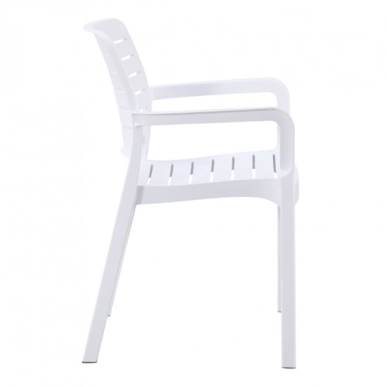 ΠΟΛΥΘΡΟΝΑ ΕΞΩΤΕΡΙΚΟΥ ΧΩΡΟΥ FLAN ΛΕΥΚΟ ΠΟΛΥΠΡΟΠΥΛΕΝΙΟ 57x56x82.5Yεκ.